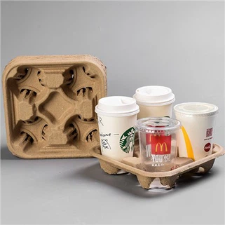 Koffie papieren bekerhouder lade
